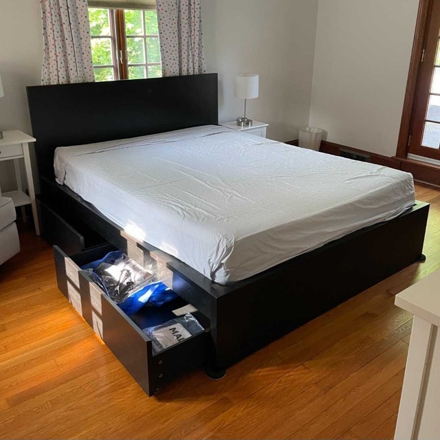 Delivery Available: Queen Size bed frame