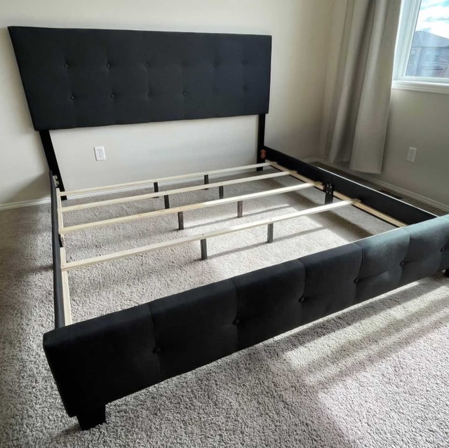 Delivery Available: King Size upholstered bed frame - photo 3