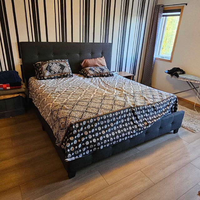 Delivery Available: King Size bed frame and box springs - photo 2
