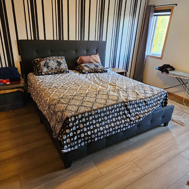 Delivery Available: King Size bed frame and box springs - photo 3