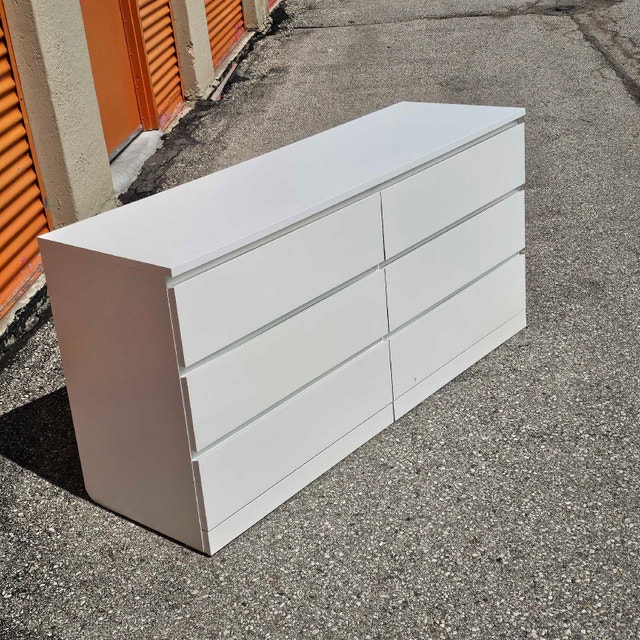 Delivery Available: Large White Dresser