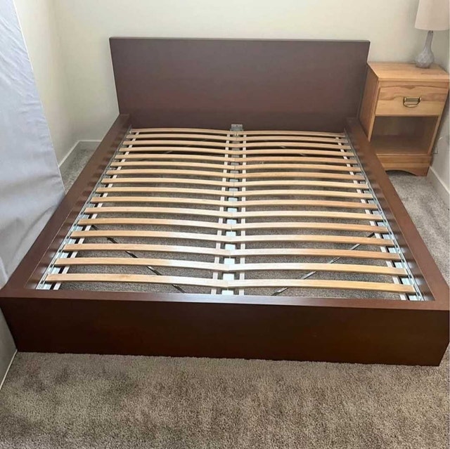 Delivery Available: Queen Size bed frame