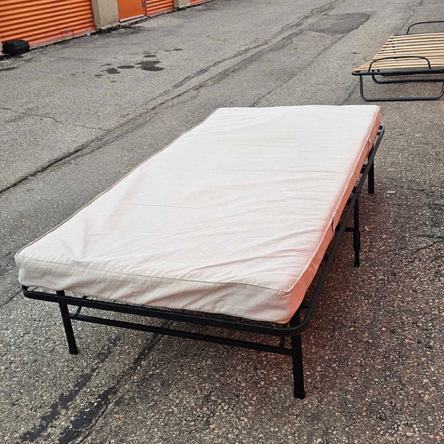 Delivery Available: Single/Twin size bed frame and mattress