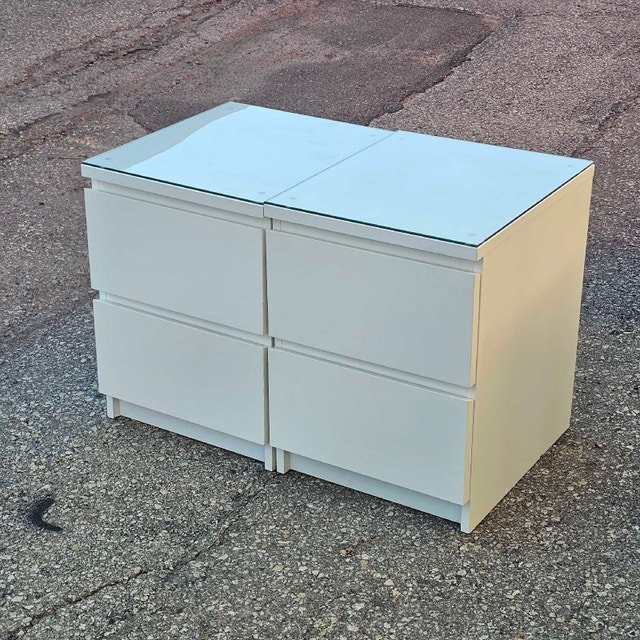 Delivery Available: Original Malm Nightstands - photo 3