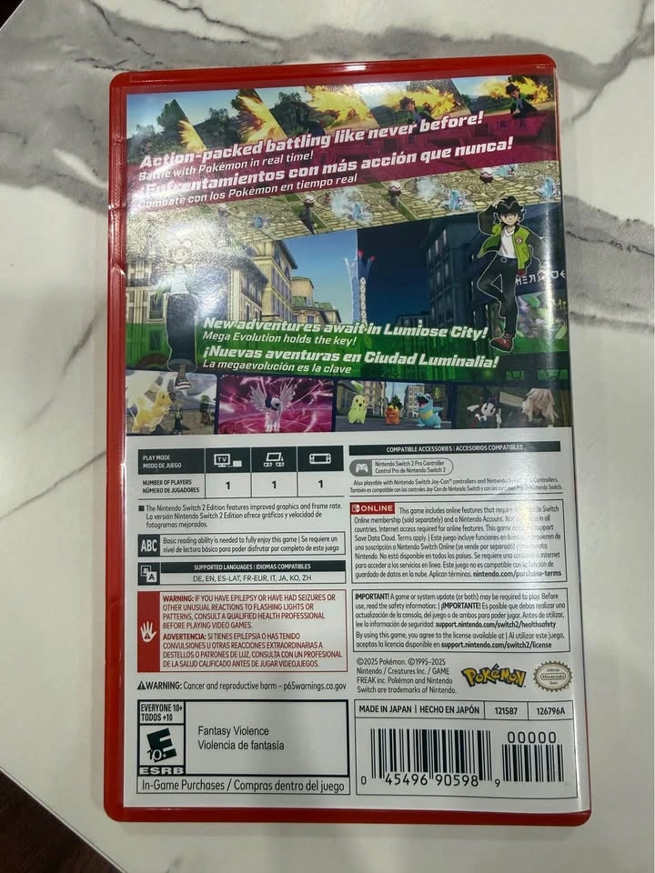 Pokemon Legends Z-A Switch 2 - photo 2