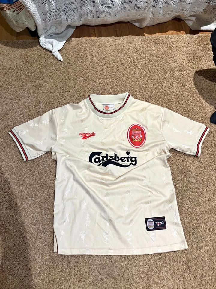 Vintage Reebok Liverpool FC 1996-1997 Away Jersey