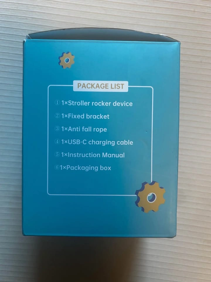 TUWEIPAIKE Rechargeable Stroller Rocker – Vibrating Baby Soother - photo 4