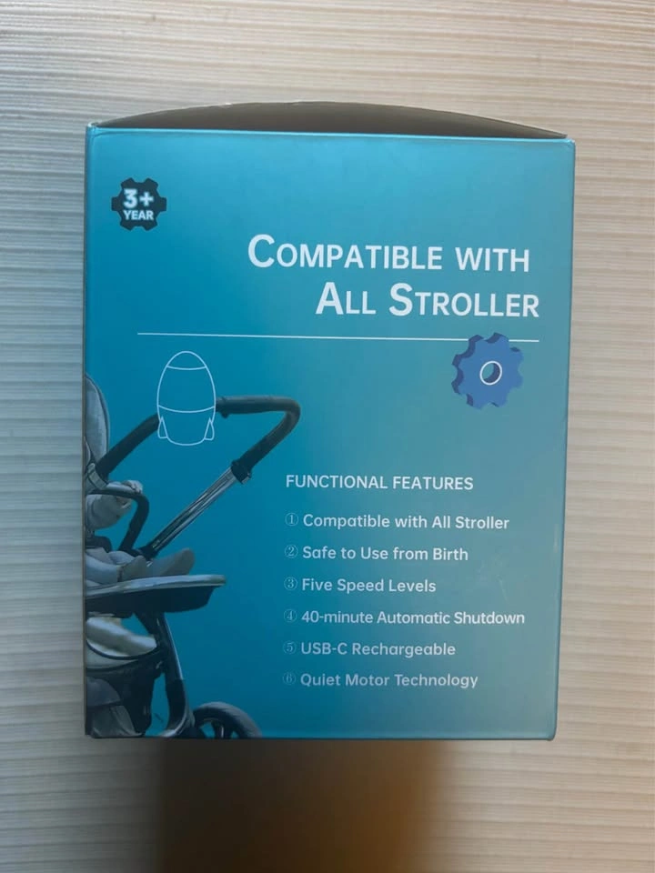 TUWEIPAIKE Rechargeable Stroller Rocker – Vibrating Baby Soother - photo 5