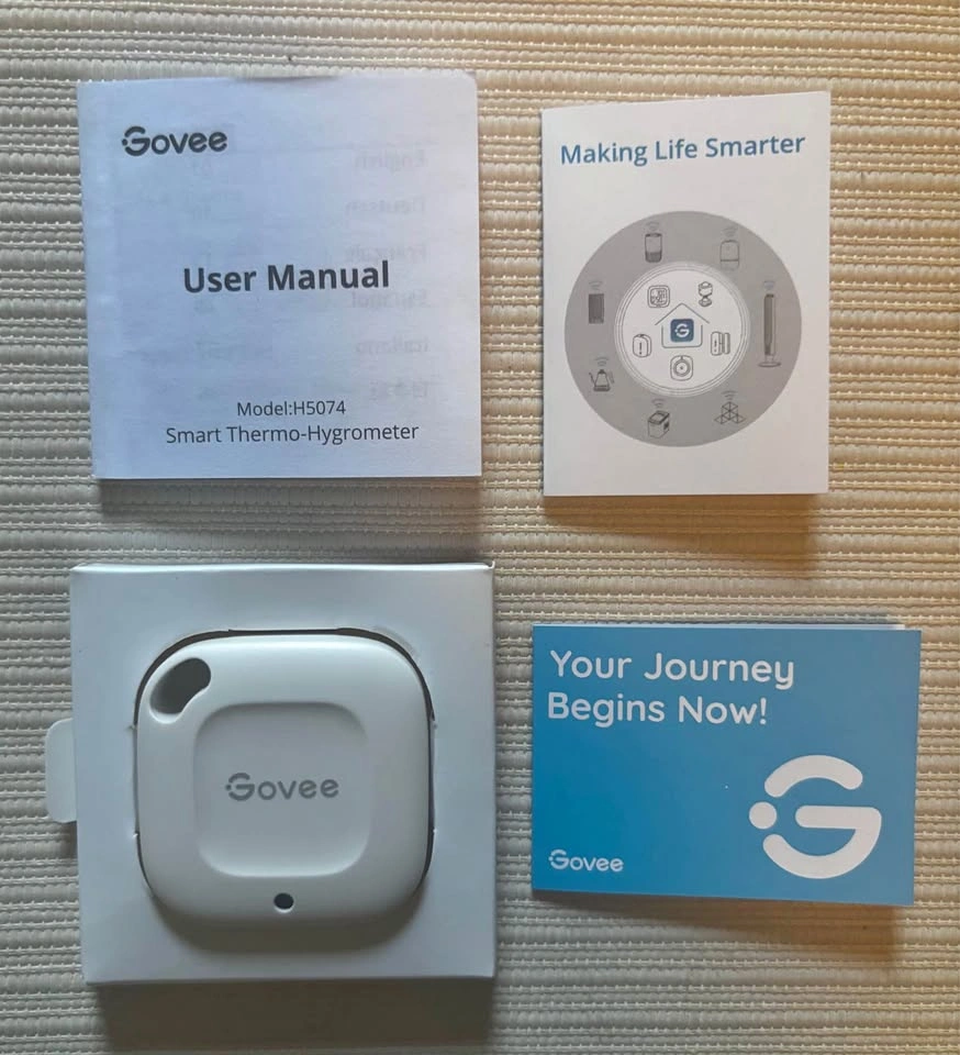 Govee H5074 Smart Bluetooth Temperature & Humidity Sensor