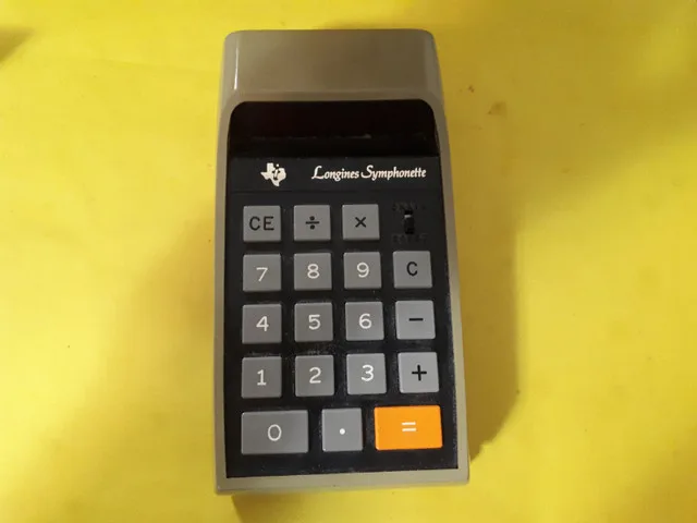 Longines Symphonette Electronic Calculator (TI-2500B) thumbnail