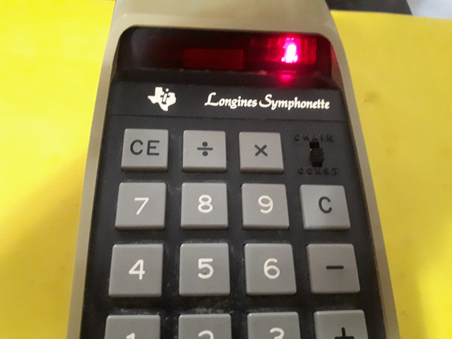 Longines Symphonette Electronic Calculator (TI-2500B) - photo 5