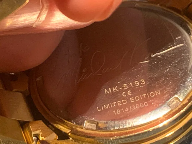 Michael Kors MK5193 Quartz Gold tone Band Women's watch image indicator(6)