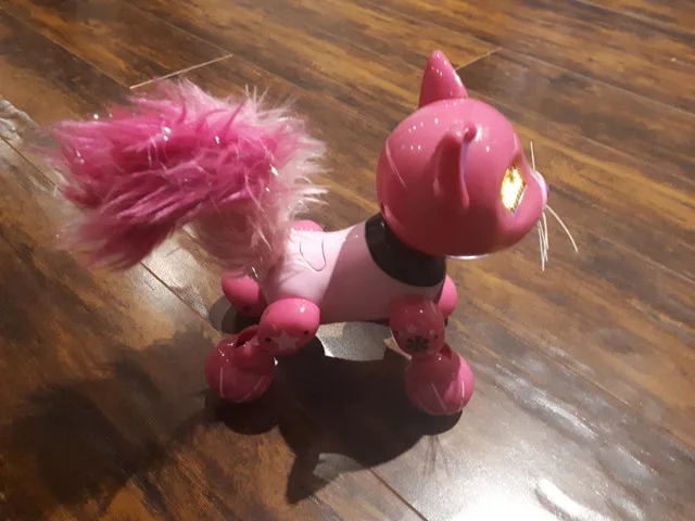 Spin Master Zoomer MEOWZIES Lux Interactive Kitten Cat image indicator(4)