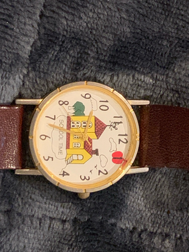 School Time Quartz Watch
