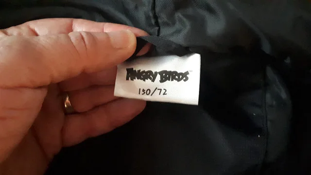 Black Angry birds Spring/Fall jacket image indicator(3)