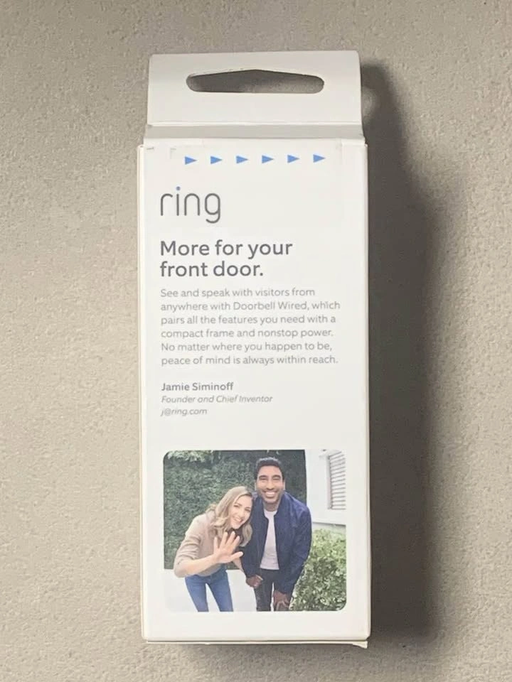 Ring Video Doorbell Wired(Brand New) - photo 2