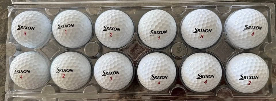 Golf Balls - Srixon (Z Star XV & Z Star) in Edgemont