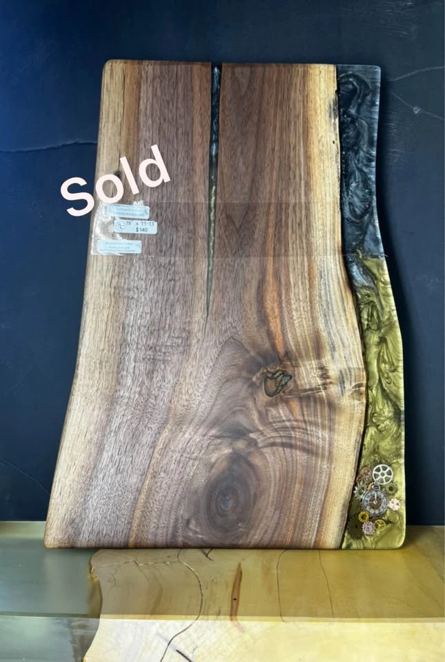 Epoxy Inlay Boards! Serving/Cutting Boards - photo 5