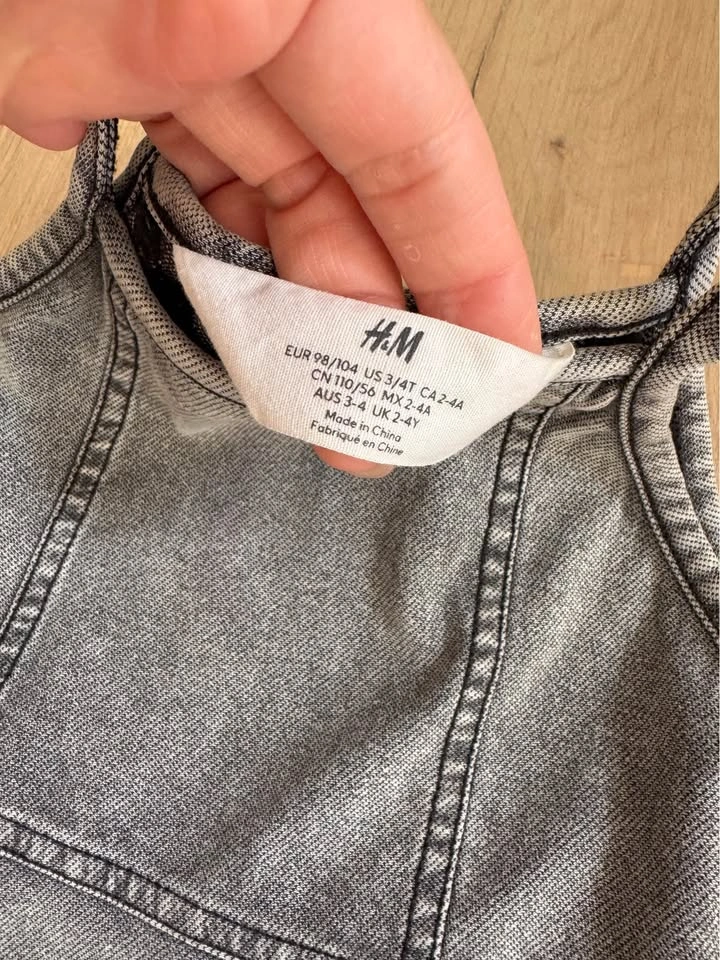 All include for $5! H&M Denim and Pink Lace Girls Dress Bundle - photo 2