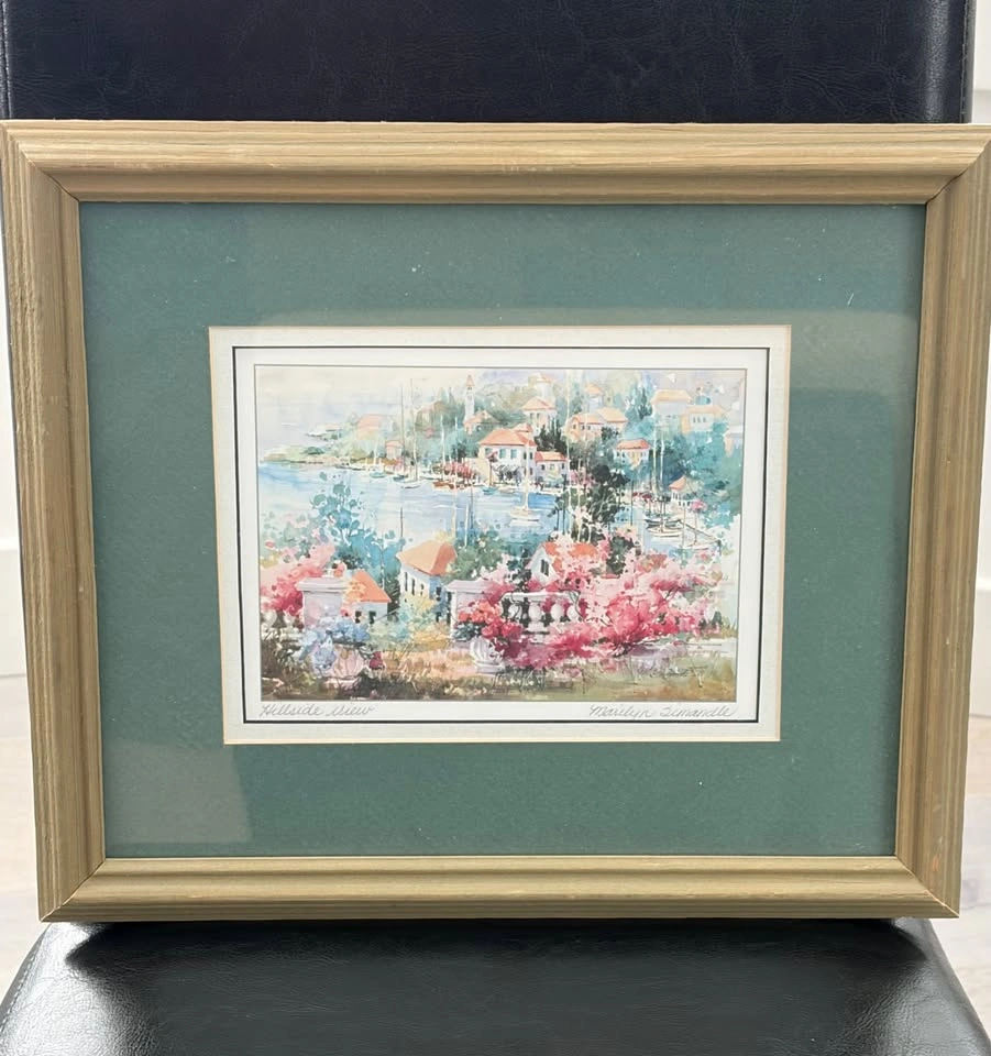 MARILYN SIMANDLE Water colour print - photo 2