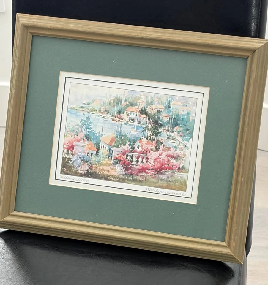 MARILYN SIMANDLE Water colour print - photo 3