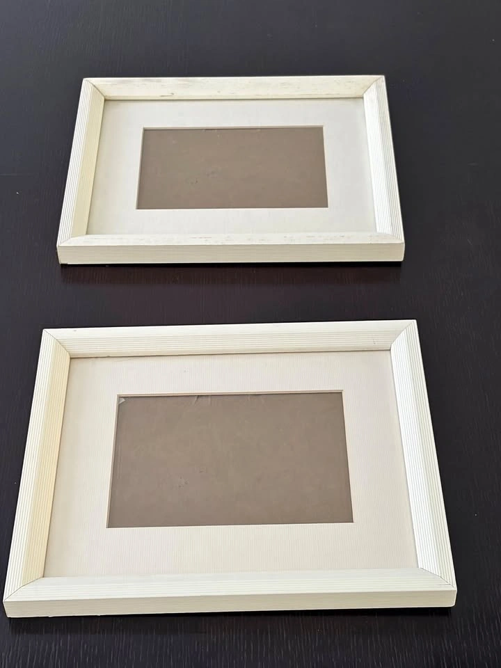 White Picture Frames 5"x7" Mat
