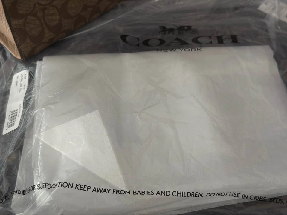 Coach Lane Carryall Satchel - Colorblock Signature Canvas - photo 5