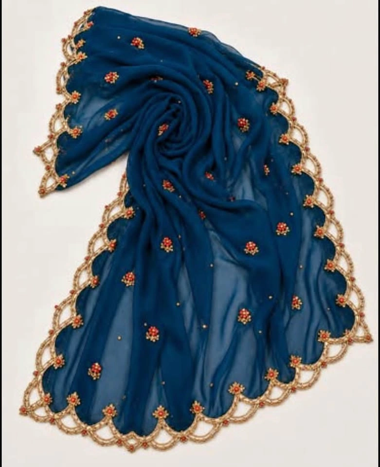 Elegant Embroidered Pakistani/Indian Wedding Party Wear - photo 4