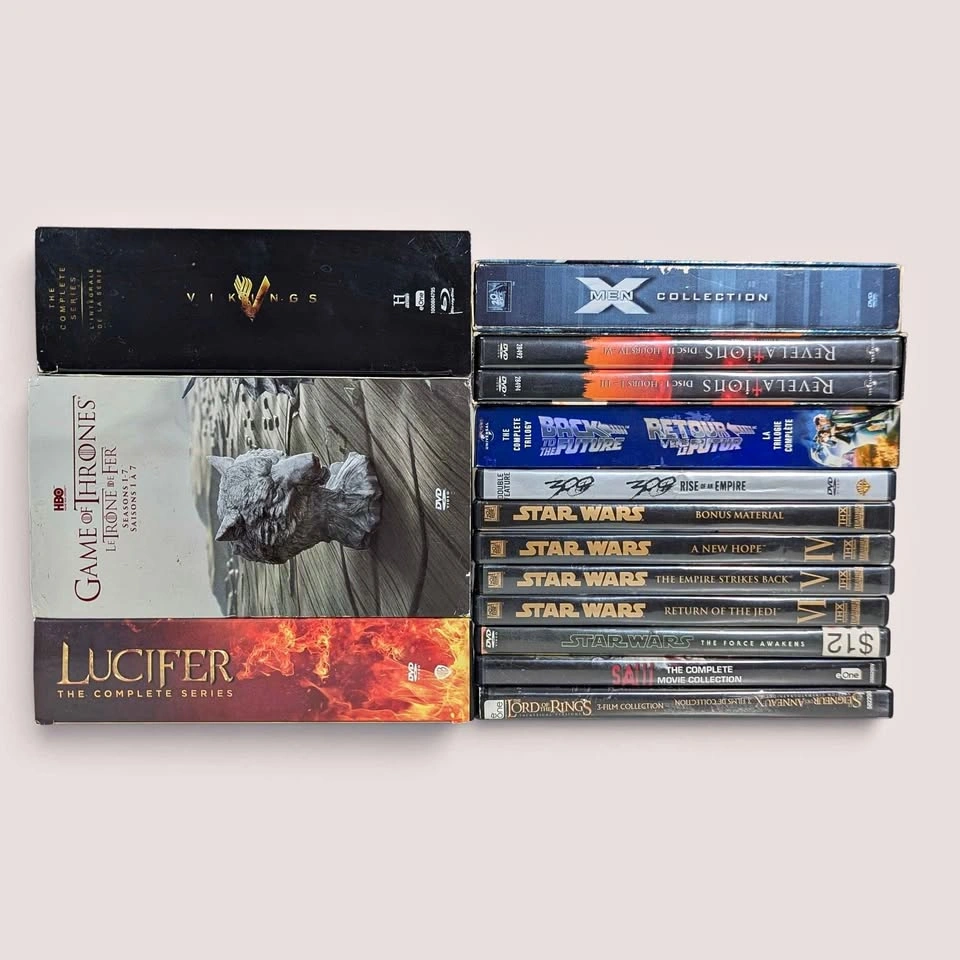 Movie + TV Collection ( DVD & Bluray)