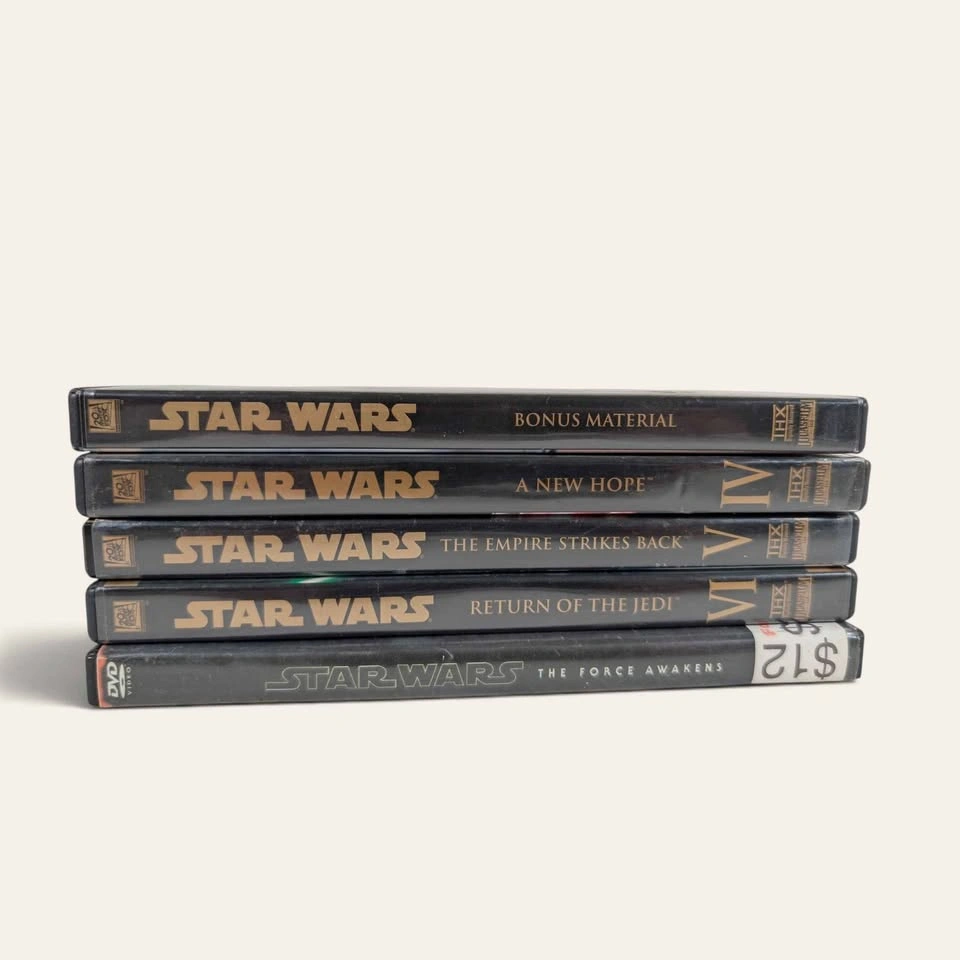 Star Wars DVD Collection (Original Trilogy + The Force Awakens) - photo 3