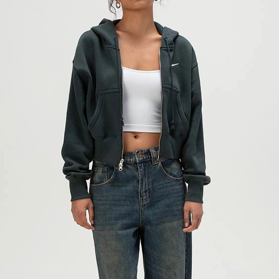 Nike Crop Zip Up - photo 2