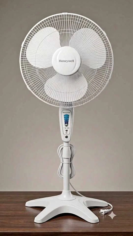 Honeywell QuietSet 5 Stand Fan with remote