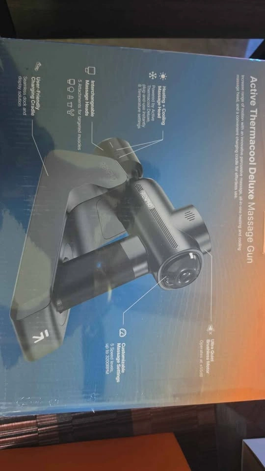 Renpho Active Thermacool Deluxe Massage Gun - photo 2