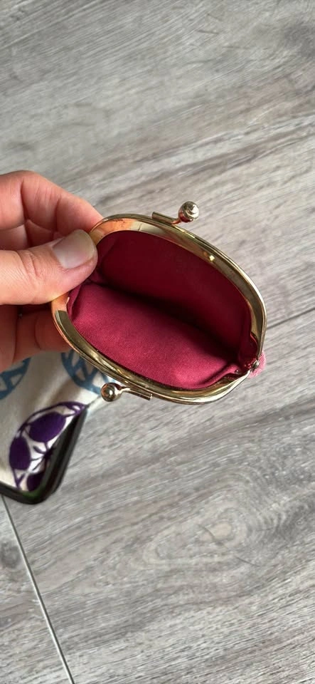 Japanese Fabric Kiss-Lock Coin Purse Set - photo 3