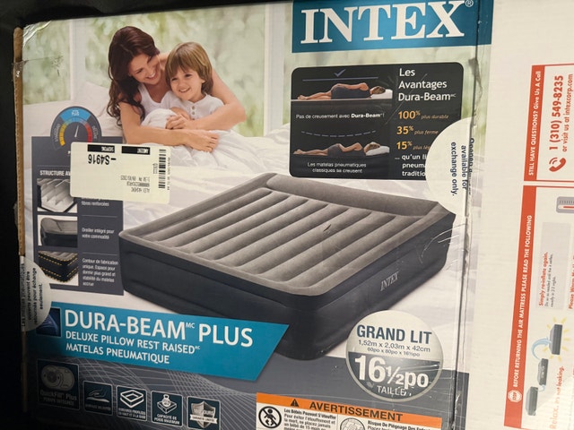 Intex Dura-Beam Plus Queen Airbed
