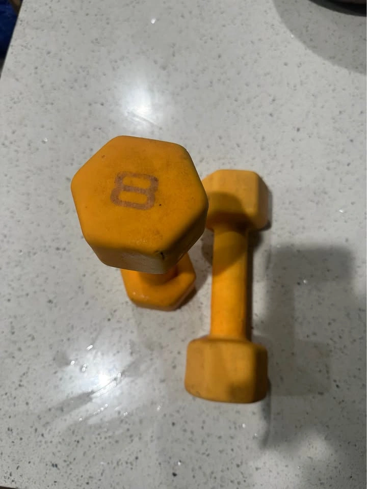 Pair of 8 lb Dumbbell - photo 2