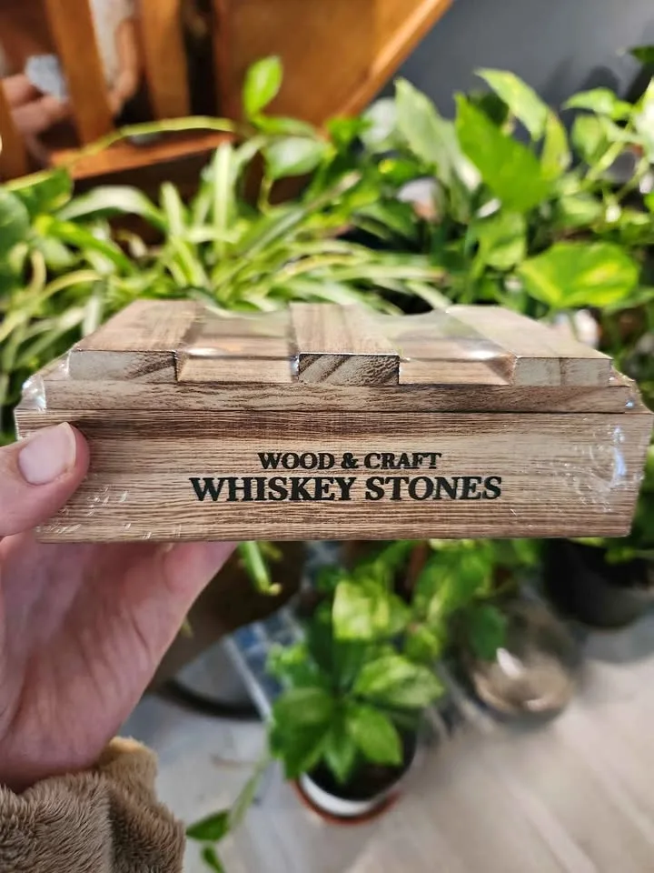 Whiskey stones, Wood & Craft (set of 8) thumbnail