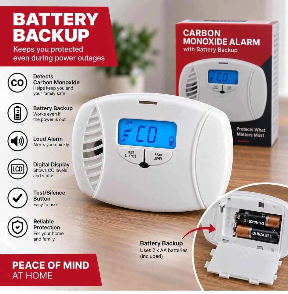 Brand New First Alert Carbon Monoxide Alarm – Digital Display - photo 2