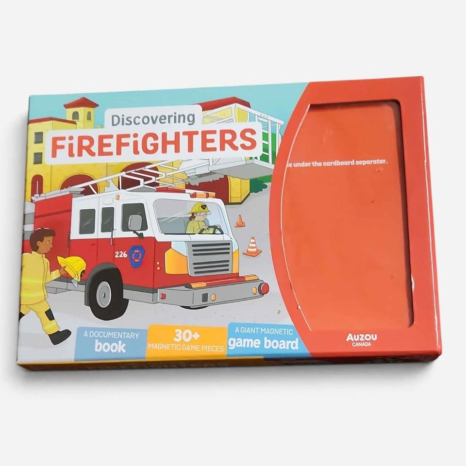 Firefighter magnetic game board kid's toys - photo 2