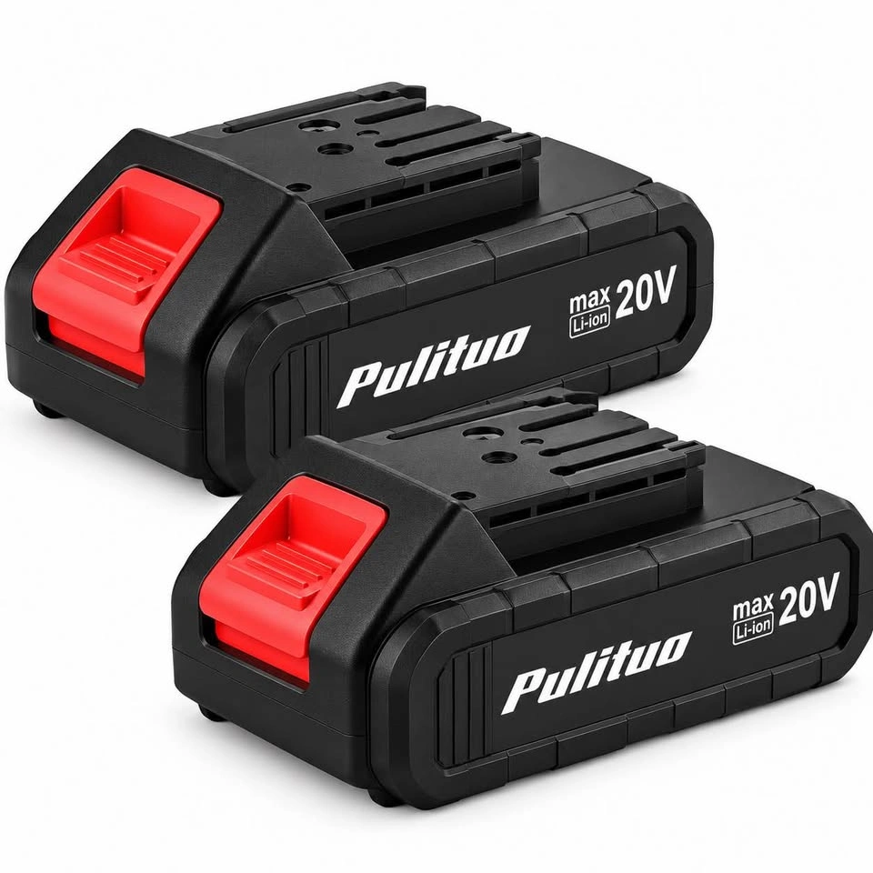 Pulituo 20V Cordless Drill Kit – 2 Batteries + Accessories - photo 2