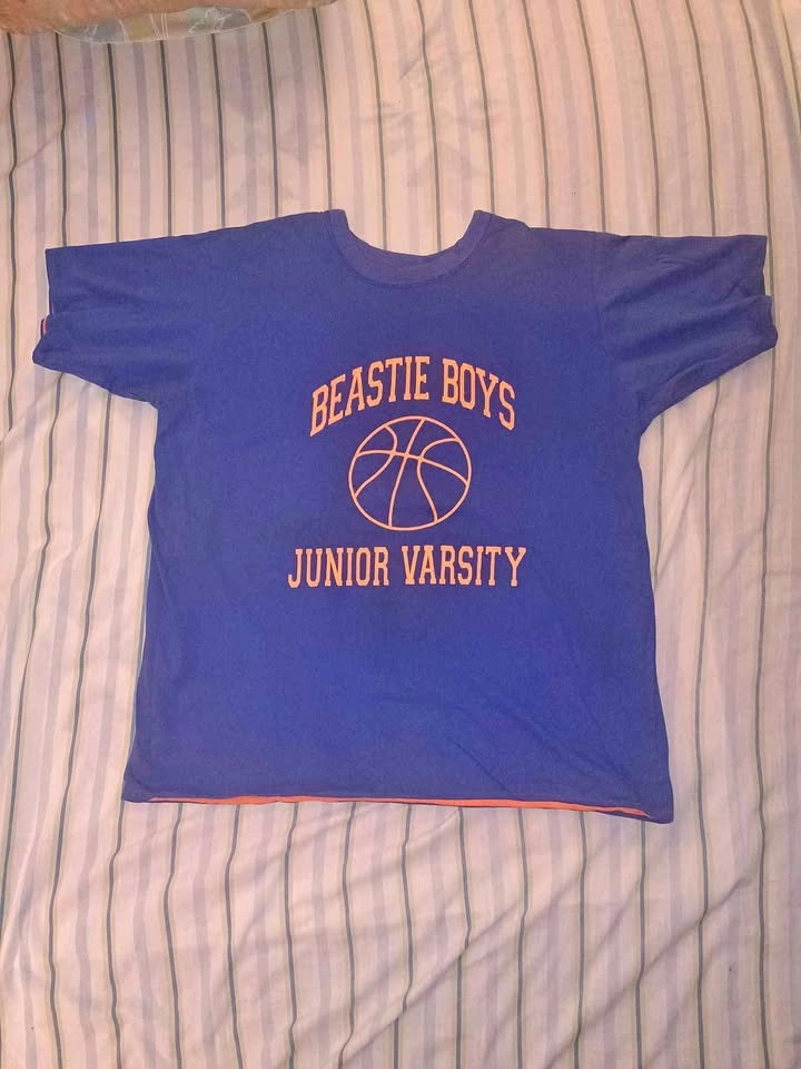 1992 Beastie Boys Reversible Tour Shirt Junior Varsity Knicks Co
