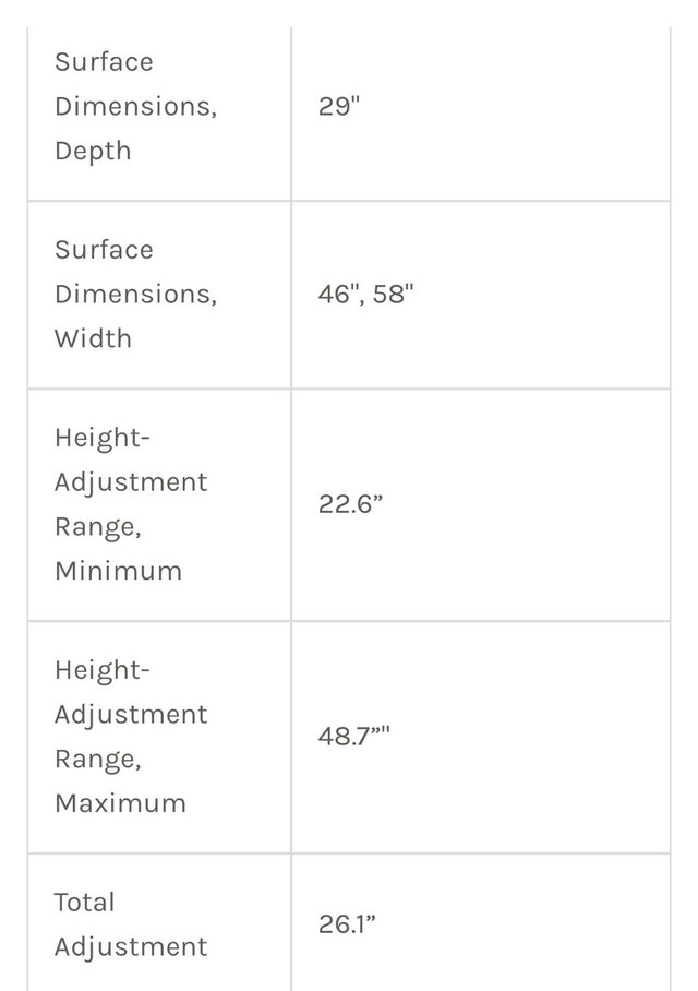 Teknion HiSpace work from home adjustable table - photo 4