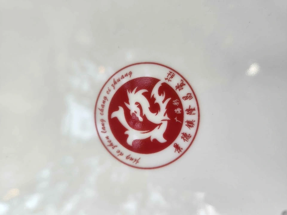Large 16" Jingdezhen Changlong Dragon Porcelain Plate Set - photo 4