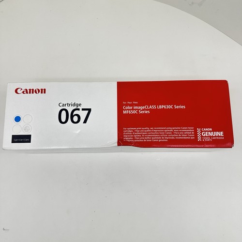 CANON CRG 067 Cyan New Sealed