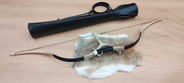 Traditional chinese bow and quiver - photo 4