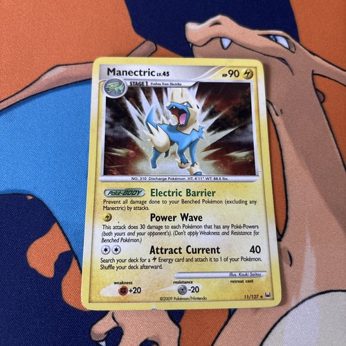 2009 Manectric 11/127 Platinum Holo MP