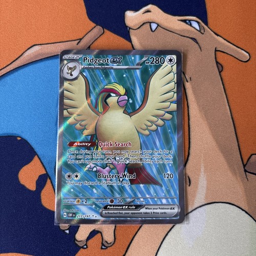Pidgeot ex 164/197 SV03: Obsidian Flames Holo NM - photo 3