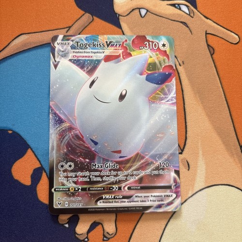 2020 Togekiss VMAX 141/185 Swsh04: Vivid Voltage Holo NM