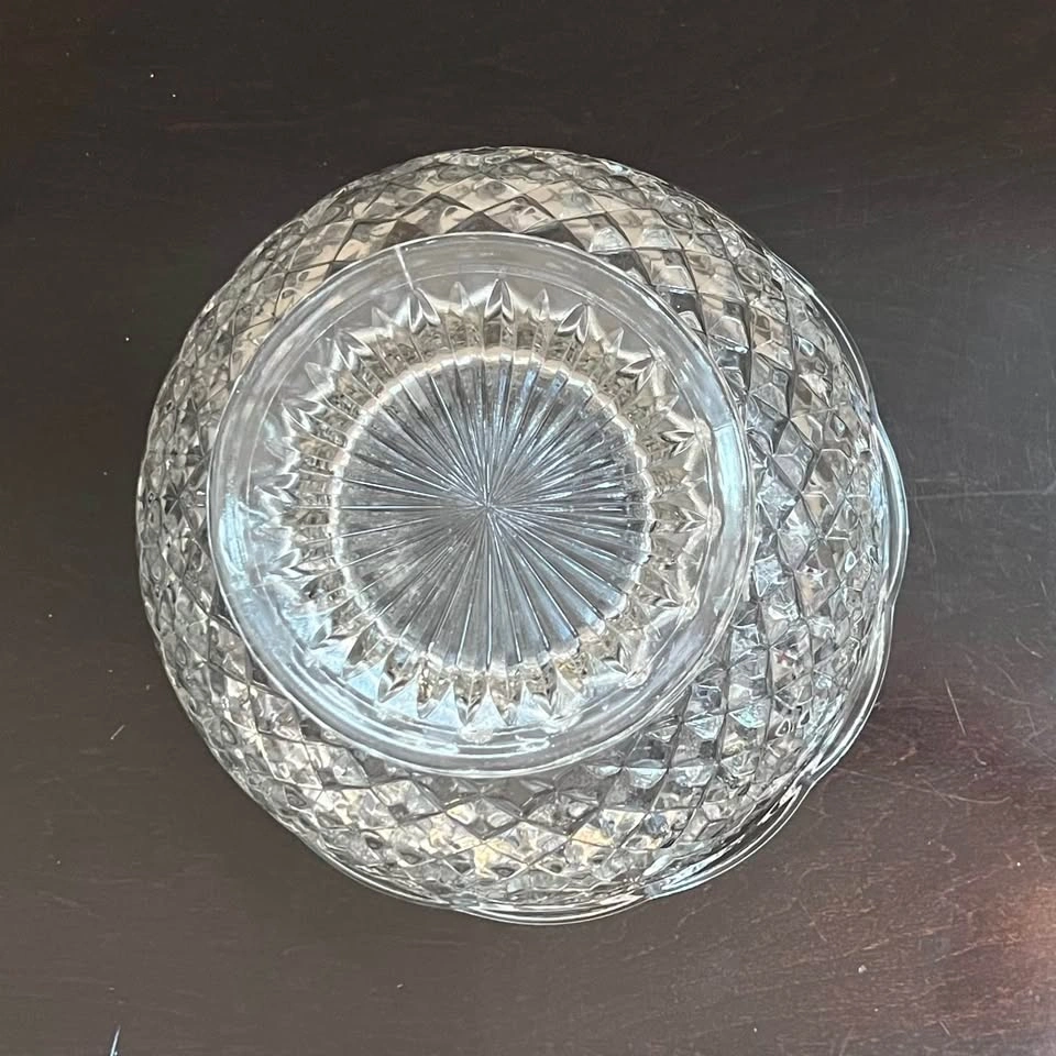 Anchor Hocking Wexford 10” Glass Fruit/Serving Bowl Footed Scall - photo 5