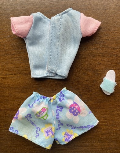 Mattel Barbie Dreamy Touches Fashions Slumber Fun Pajamas 2000 - photo 2